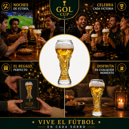 Vaso de Cristal Copa del Mundo